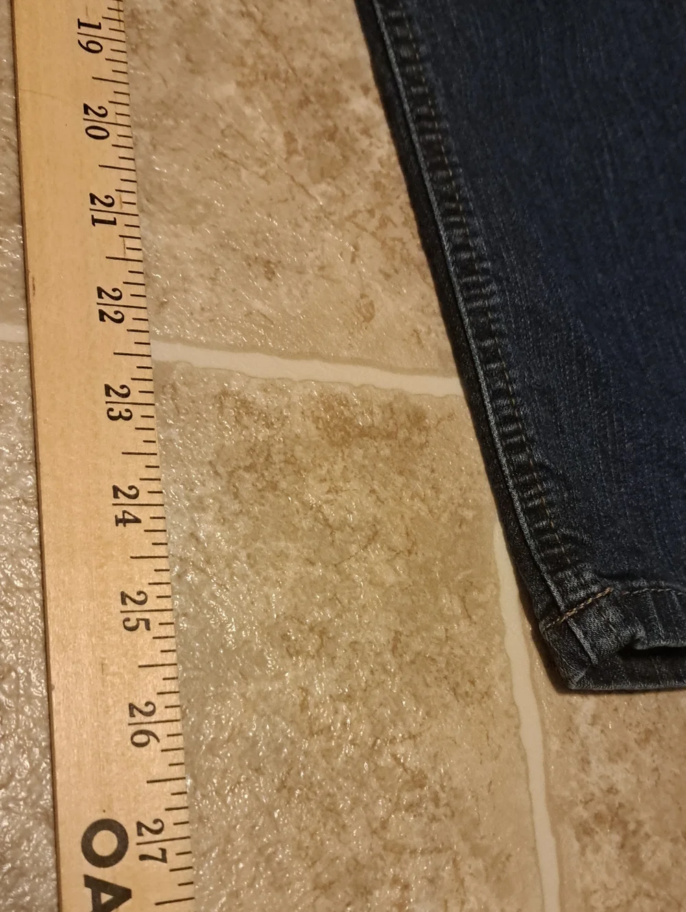 Merona Women's Indigo Skinny Jeans. Size 18R.